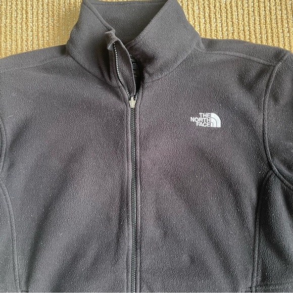 The North Face boys Black Long Sleeve Full Zip Front  Fleece Jacket SZ XL 18-20 - Picture 9 of 13
